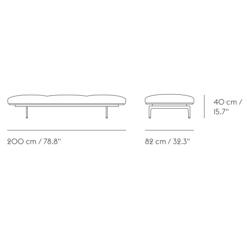 Outline daybed - Muuto