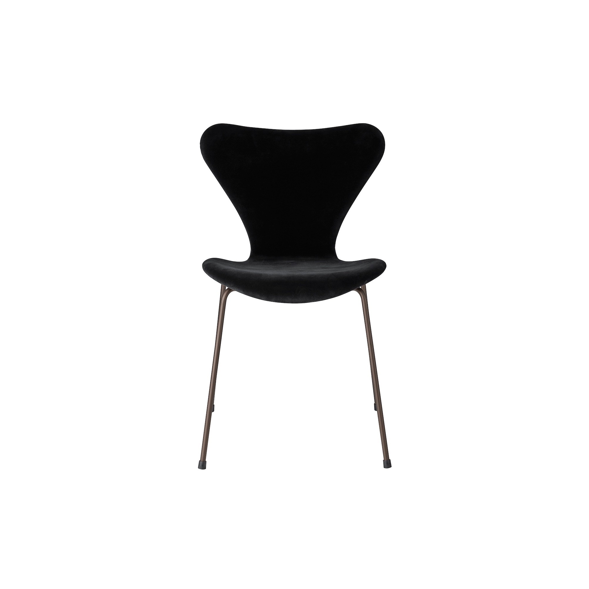 Night black - Series 7 Velvet - Fritz Hansen