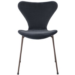 Grey blue - Series 7 Velvet - Fritz Hansen