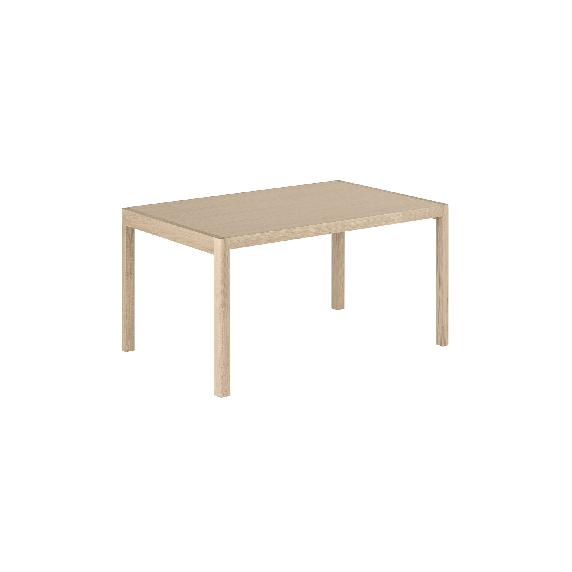 140 x 92 cm – oak tabletop – Workshop Table - Muuto