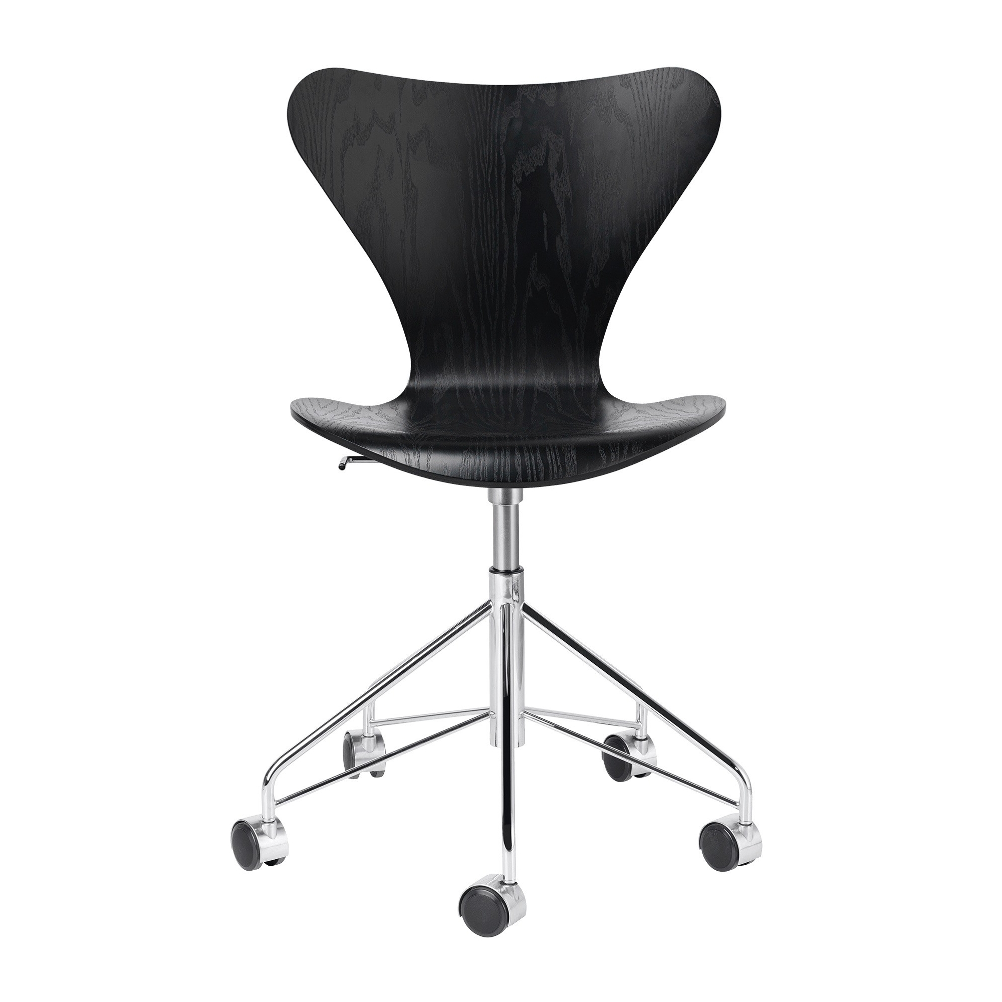 Black coloured ash - Seven 3117 - Fritz Hansen