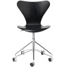 Black coloured ash - Seven 3117 - Fritz Hansen