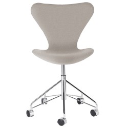 entièrement tapissée, Christianshavn beige clair  - 3117 - Fritz Hansen