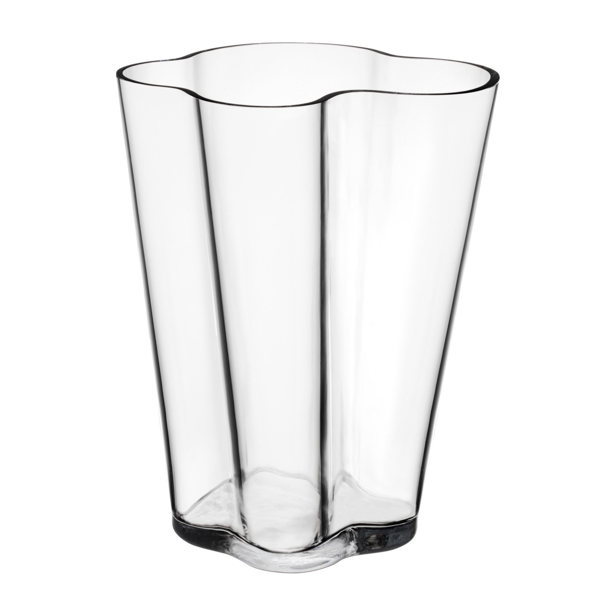 Aalto vase Aalto 270 mm, clear - 1051196 - Iittala