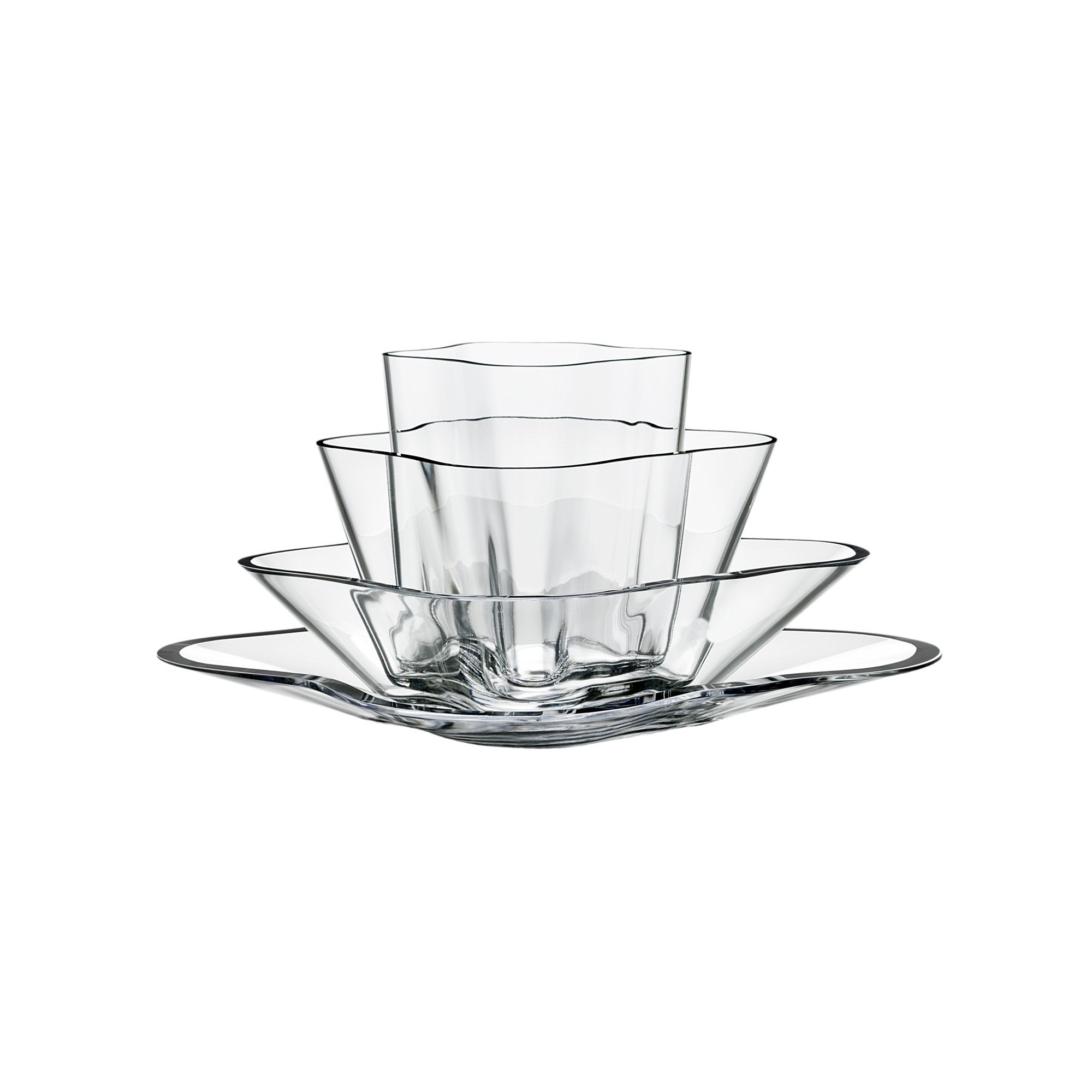 Fleur Aalto 180 x 360 mm, transparent - 1007030 - Iittala