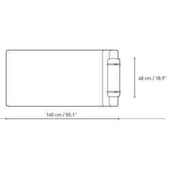 BM0865 (base chêne huilé + matelas) - Carl Hansen & Søn