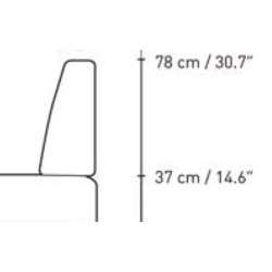 coussin dorsal pour BM0865 - Carl Hansen & Søn