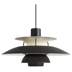 Louis Poulsen – PH5 pendant, monochrome black