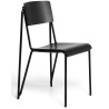 Lot de 2 chaises Petit Standard - noir / noir - HAY