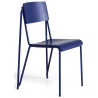 Lot de 2 chaises Petit Standard - chêne teinté ultra bleu / ultra bleu - HAY