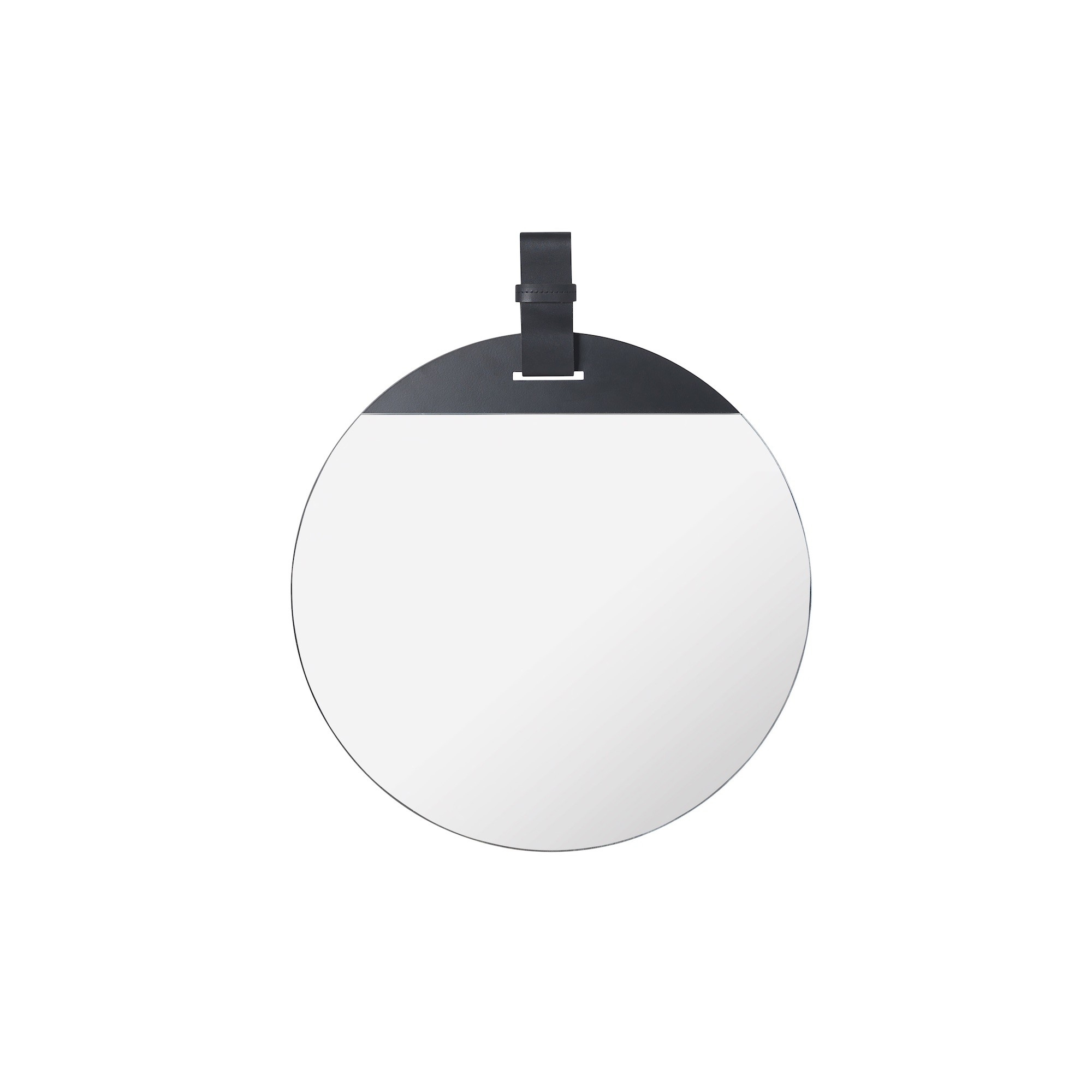 EPUISE - noir - miroir Enter S - Ferm Living