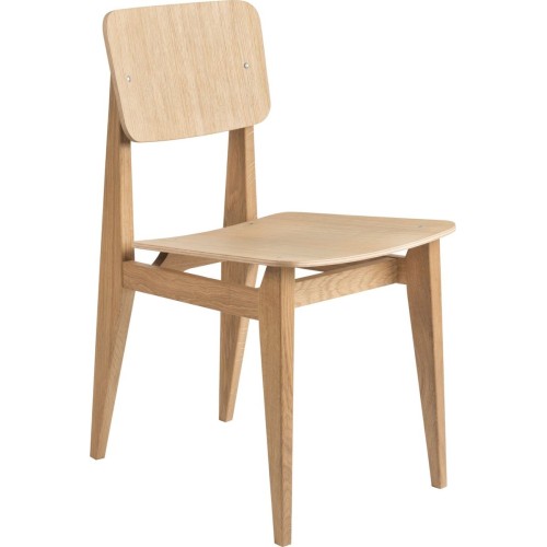 Oiled Oak, wooden seat & back – C-Chair - Gubi