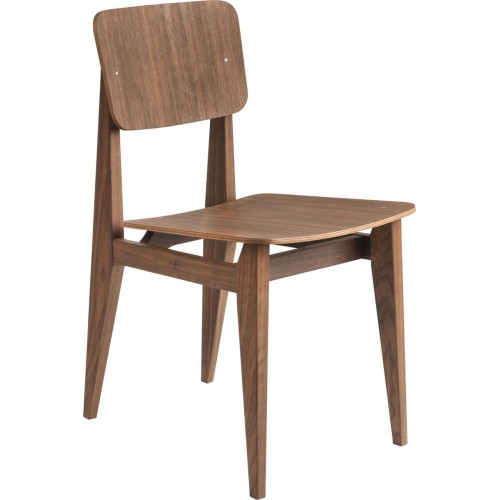 Oiled American Walnut, wooden seat & back – C-Chair - Gubi