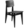 Black Stained Oak, wooden seat & back – C-Chair - Gubi