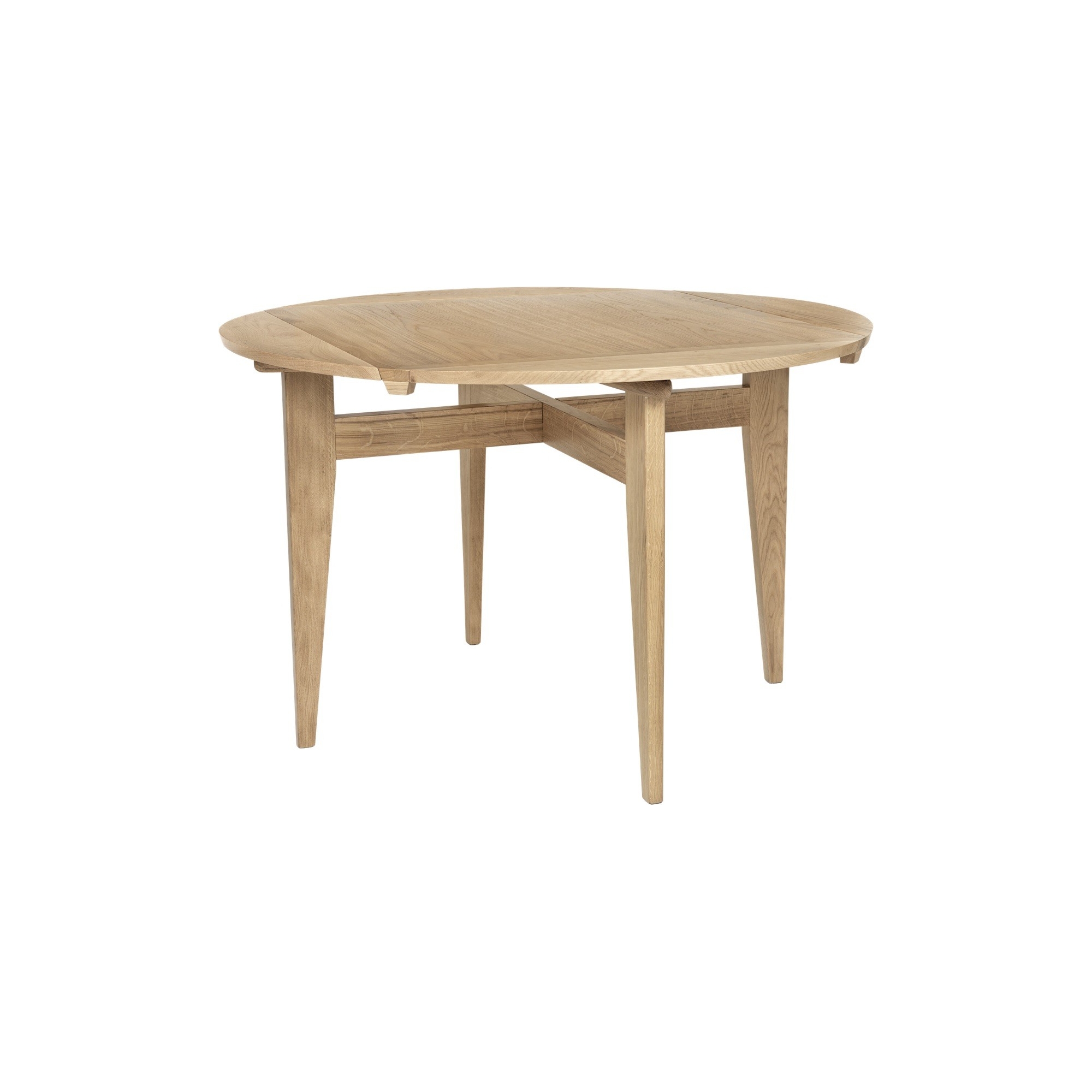 B-Table – Lacquered Oak - Gubi