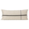 40x90cm - Calm cushion - Camel/Black - Ferm Living