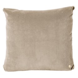 ÉPUISÉ 45x45cm – Coussin Corduroy – Beige - Ferm Living