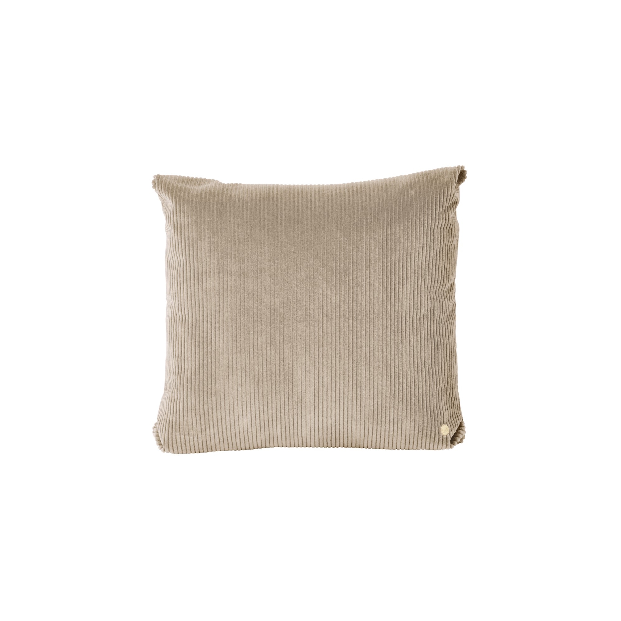 ÉPUISÉ 45x45cm – Coussin Corduroy – Beige - Ferm Living