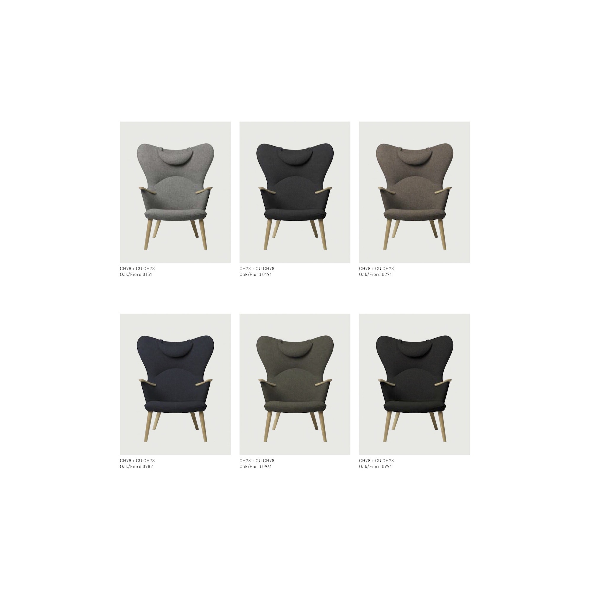 Campaign Fiord - CH78 armchair (head cushion not included) - Carl Hansen & Søn