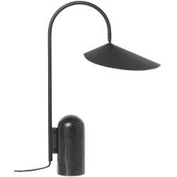 Arum – lampe de table noire - Ferm Living