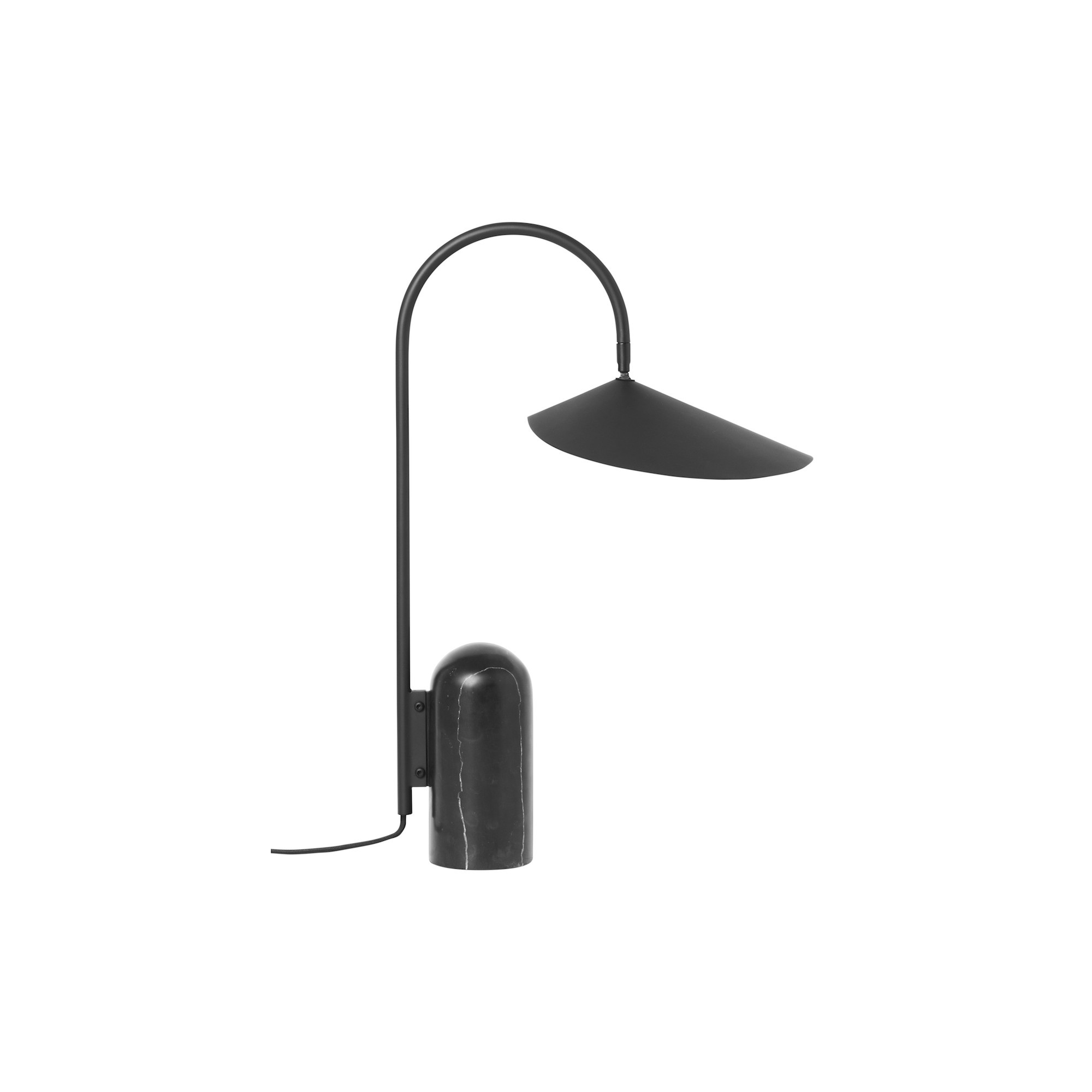 Arum – lampe de table noire - Ferm Living