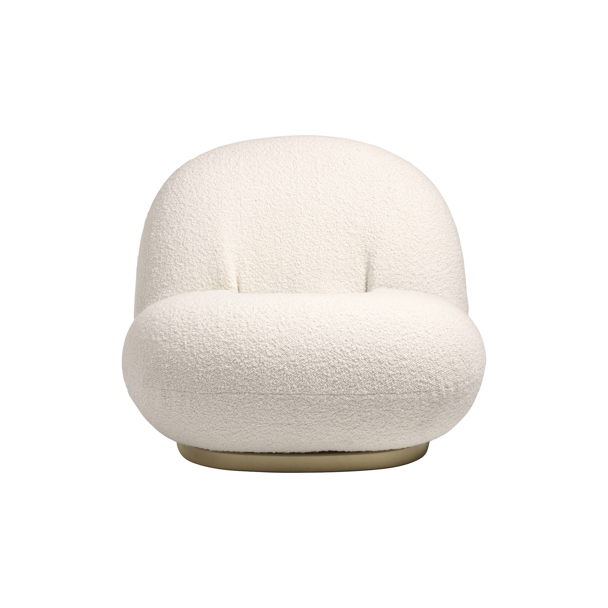 Karakorum 001, base gold pivotante – Fauteuil Pacha - Gubi