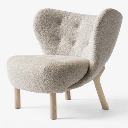 Little Petra lounge chair VB1– Karakorum 003 + white oiled Oak - &Tradition