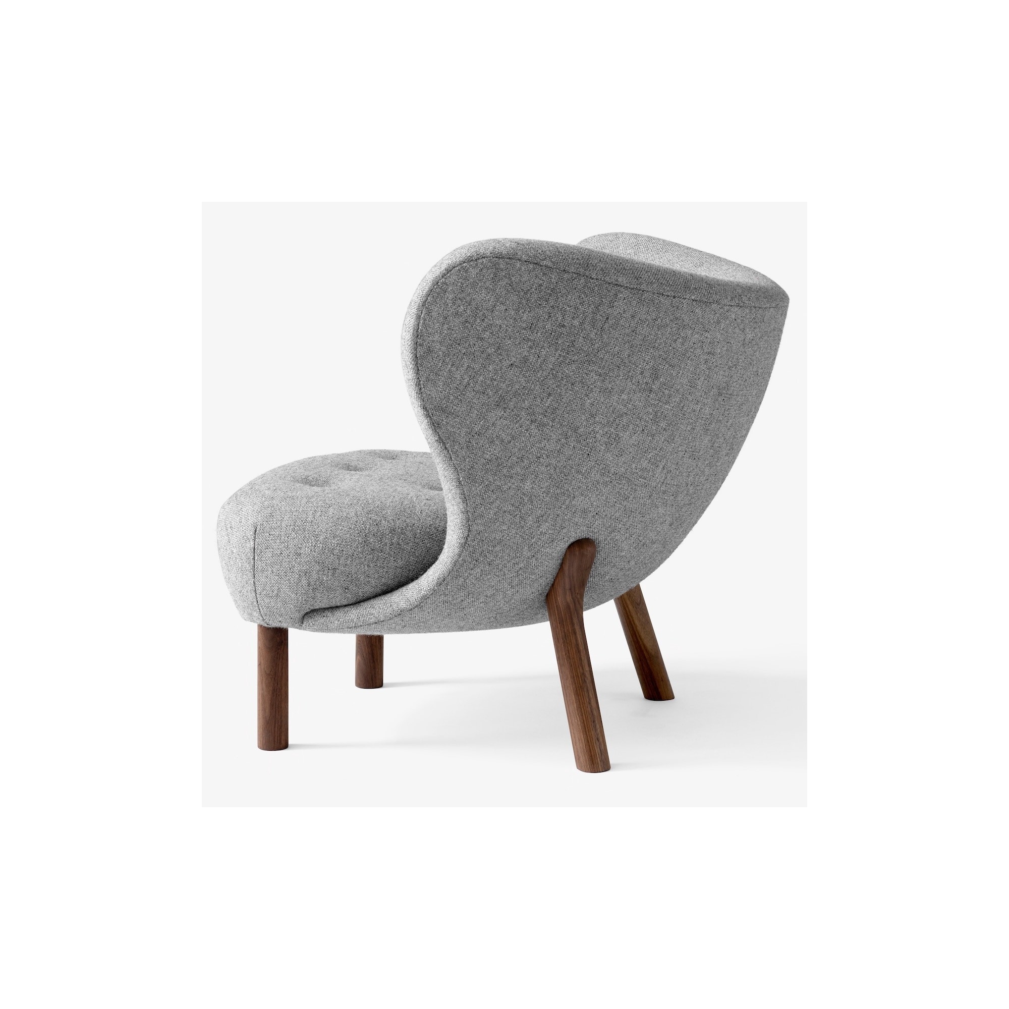 Little Petra Lounge Chair VB1 - Hallingdal 130 + oiled Walnut - &Tradition