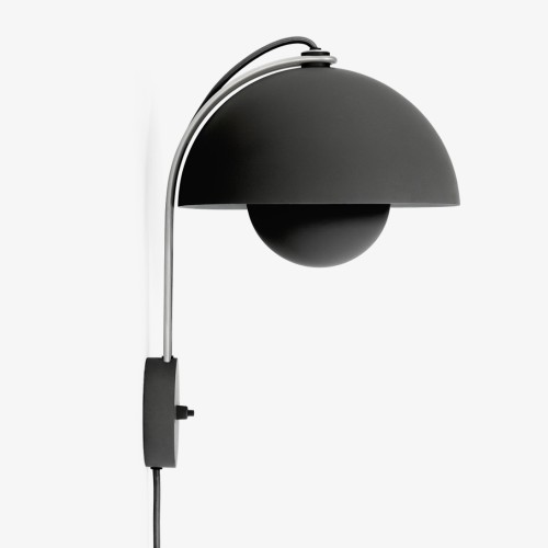 &Tradition – FlowerPot VP8 wall lamp, matt black