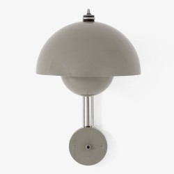 &Tradition – FlowerPot VP8 wall lamp, grey beige