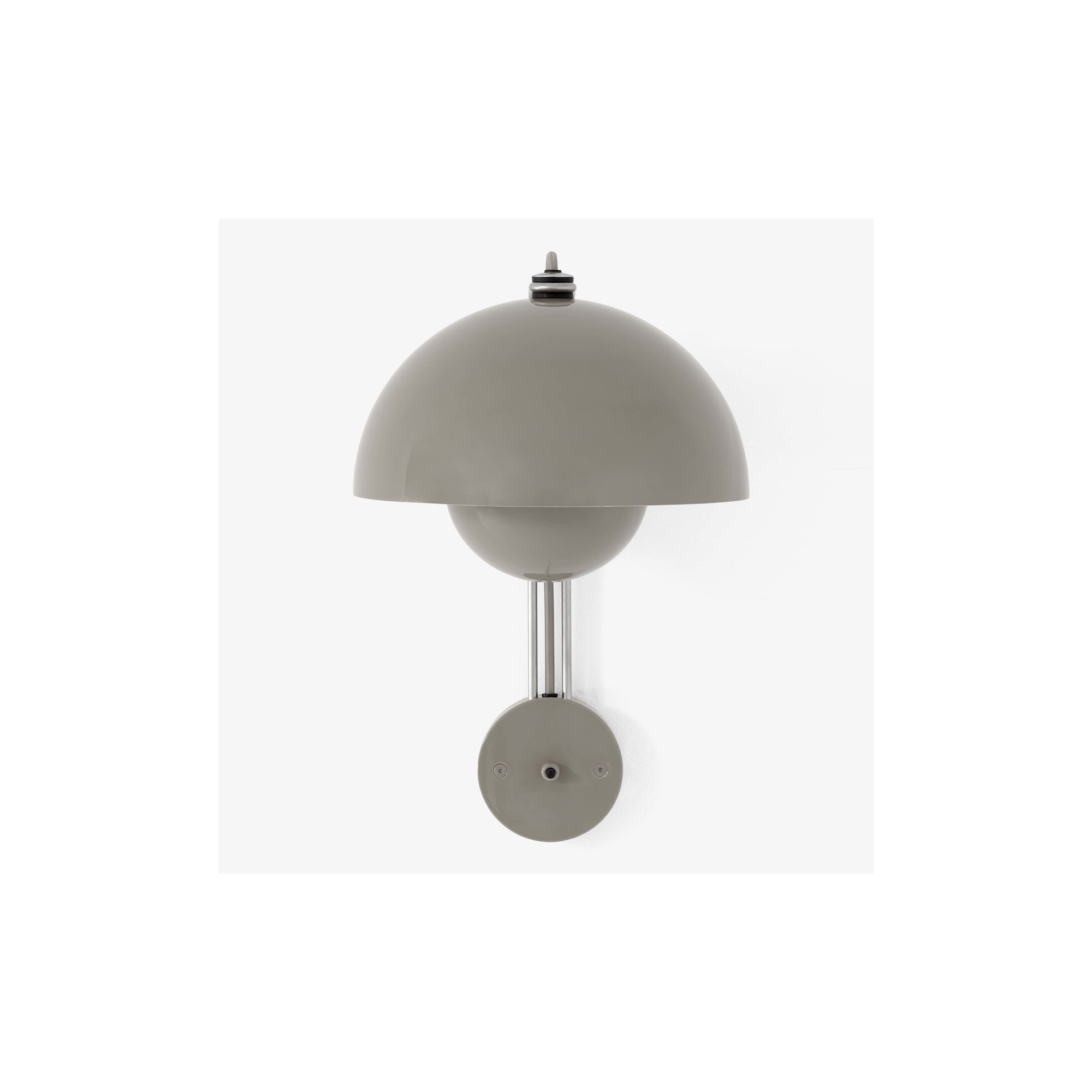 &Tradition – FlowerPot VP8 wall lamp, grey beige