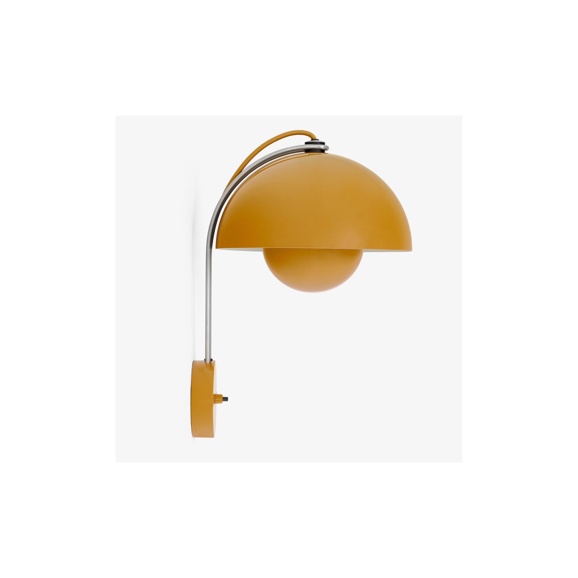 &Tradition – FlowerPot VP8 wall lamp, mustard