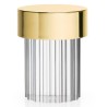 Last Order – polished brass, fluted (F3694059) - Flos