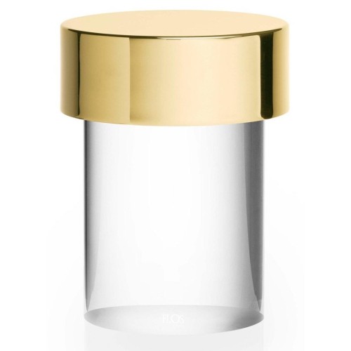 SOLD OUT - Last Order – polished brass, clear - Flos