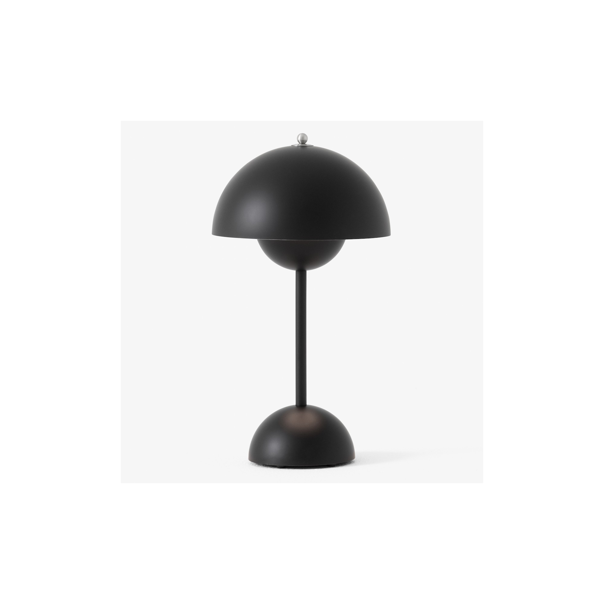 &Tradition – Lampe de table FlowerPot VP9 sans fil, noir mat