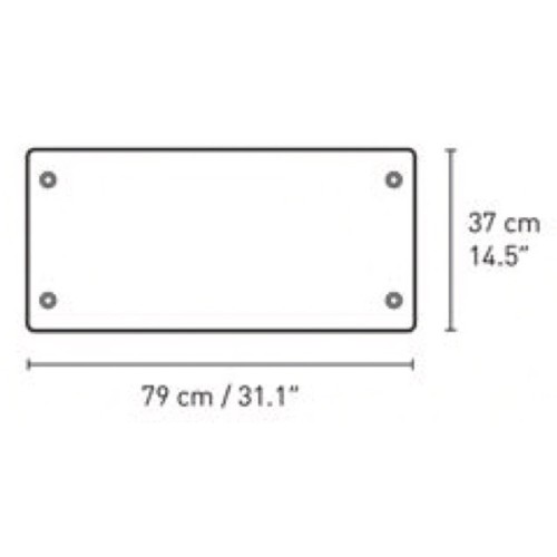 Étagère 37 x 79 cm – BM0253 - Carl Hansen & Søn