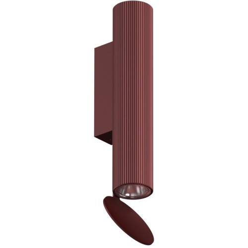 Flauta H22,5cm – Riga, anodized ruby red - indoor - Flos