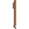 Flauta H50cm – Riga, anodized copper - Flos