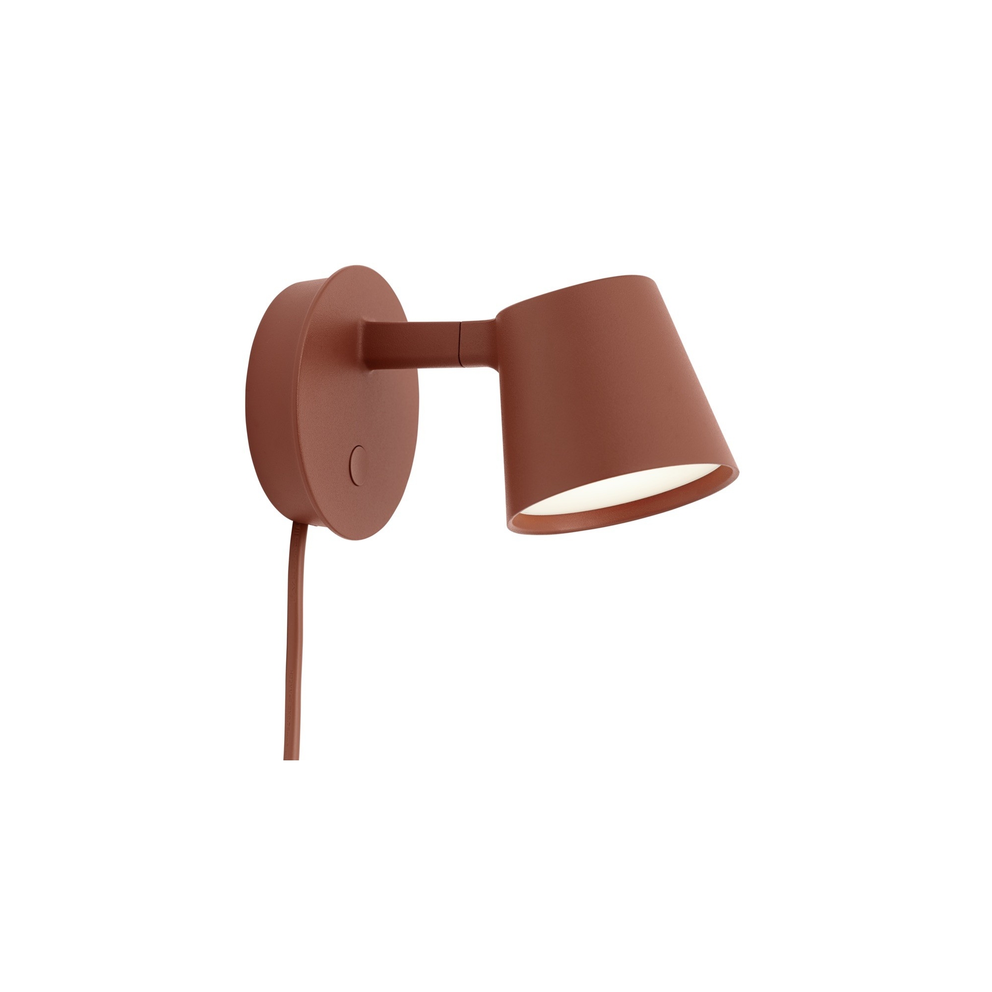 Tip wall lamp – Copper brown - Muuto