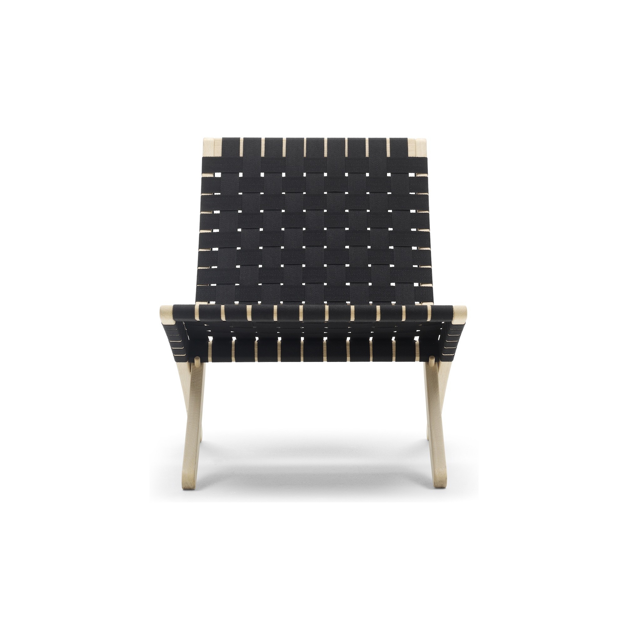 Cuba Chair – black cotton - Carl Hansen & Søn