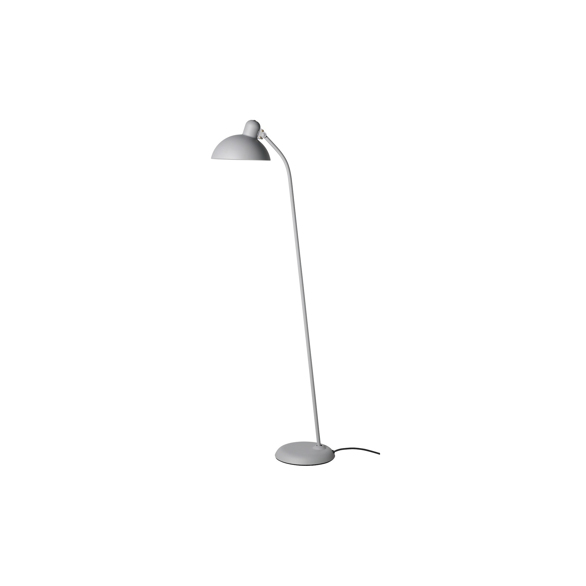 gris / laiton - inclinable - lampadaire Kaiser idell - 6556-F - Fritz Hansen