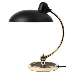 noir mat / laiton - lampe de table Luxus Kaiser idell - 6631-T - Fritz Hansen