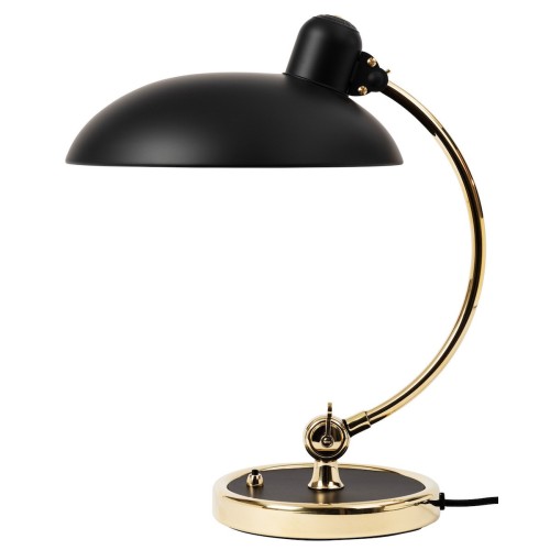 matt black / brass - table lamp Luxus Kaiser idell - 6631-T - Fritz Hansen