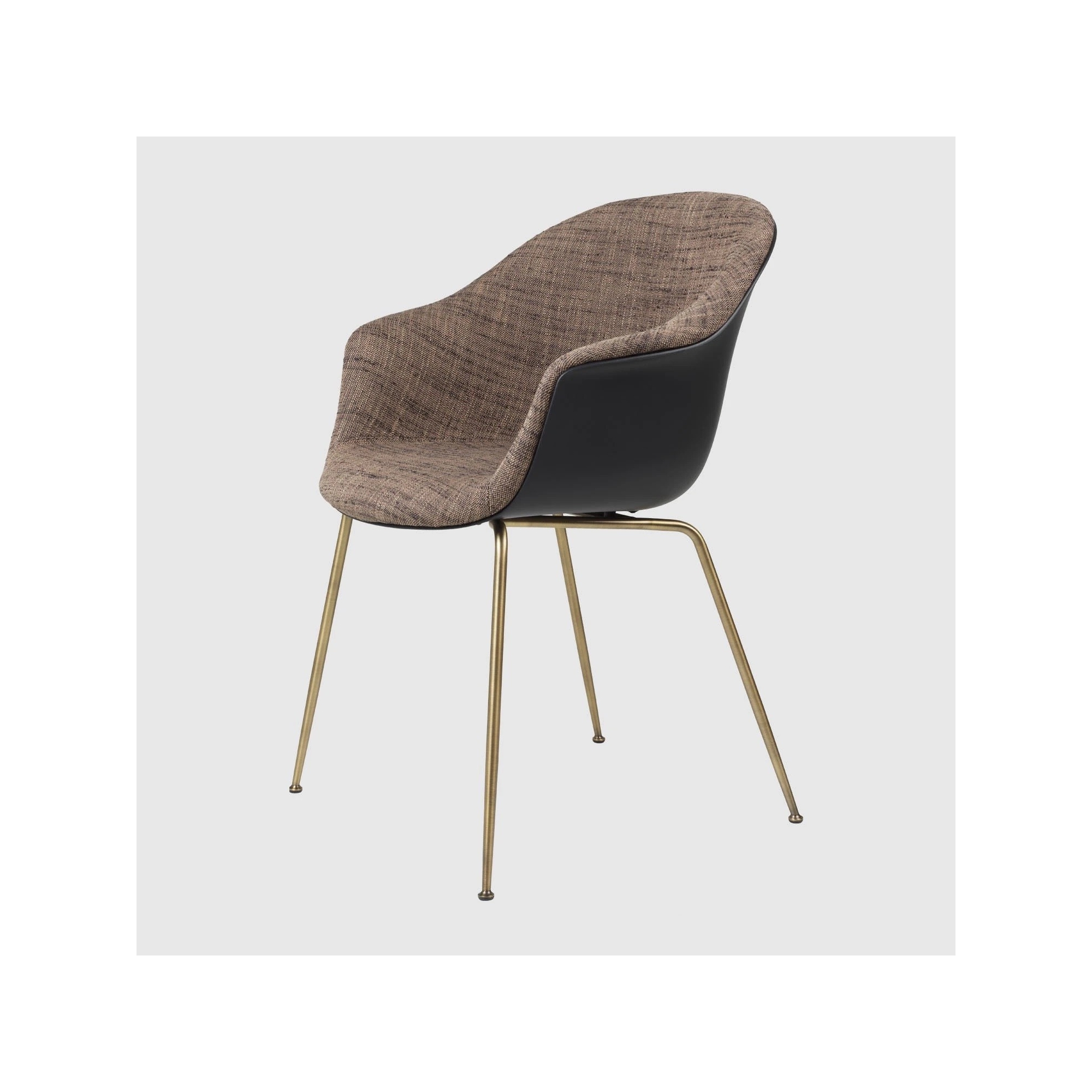 Bat Chair – Eero Dedar 001 + Warm earthy + antique brass / black - Gubi