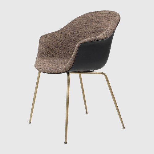 Bat Chair – Eero Dedar 001 + Warm earthy + antique brass / black - Gubi