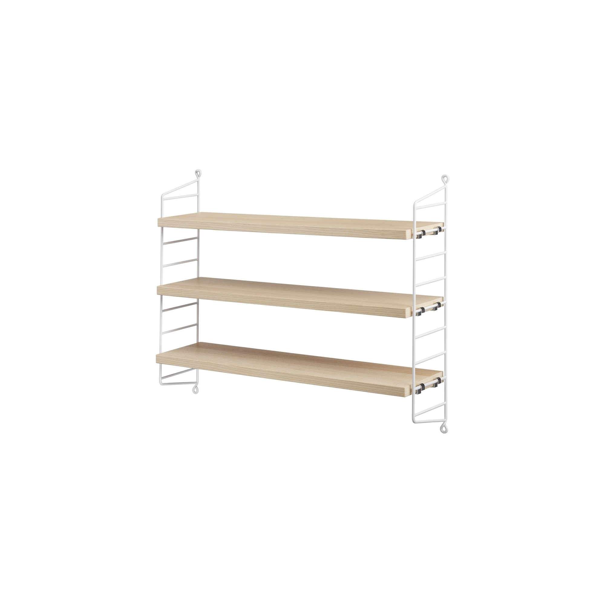 String Furniture – String Pocket shelves, ash