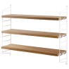 String Furniture – String Pocket shelves, oak