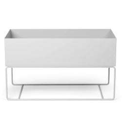 Plant Box light grey - large low - Ferm Living