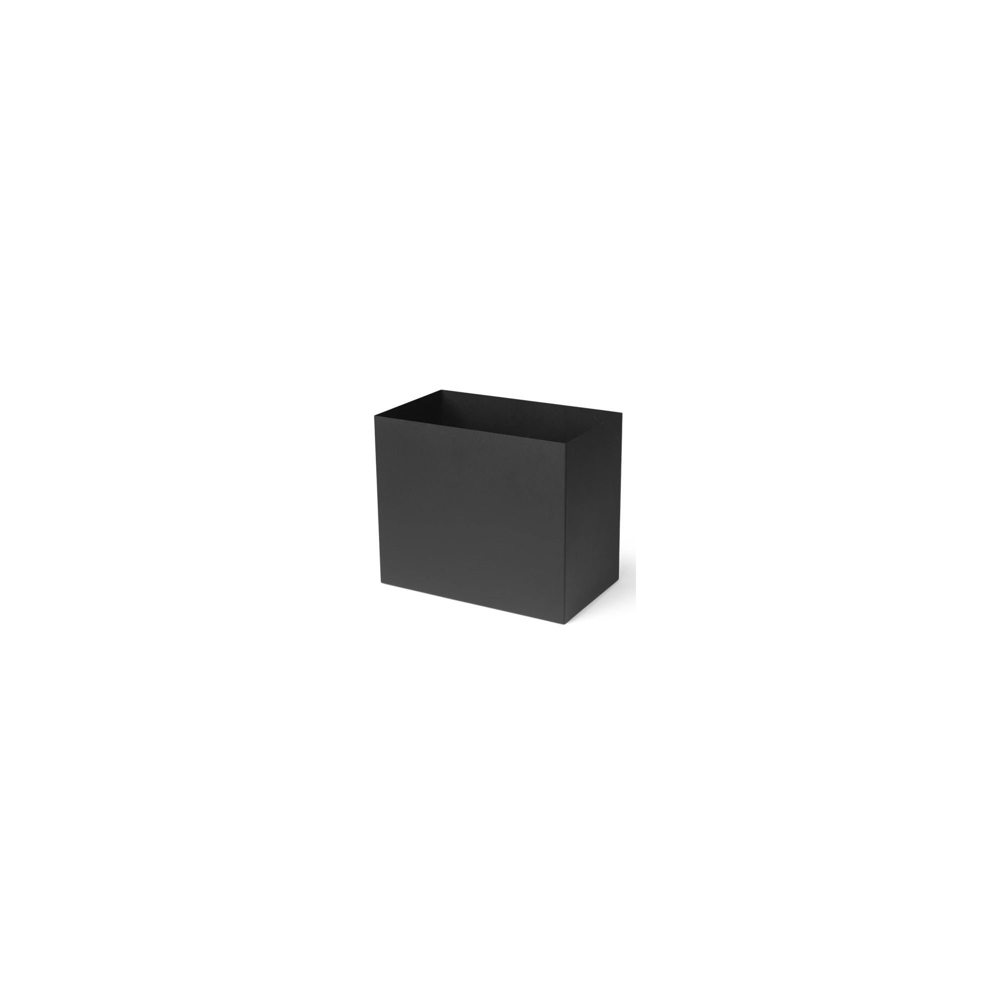 Plant Box Pot Large Large black - Ferm Living