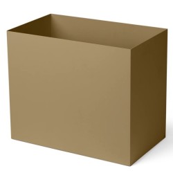 SOLD OUT - Plant Box Pot Large olive - Ferm Living